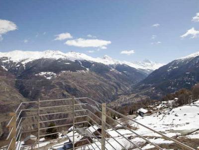 Vacances en montagne Chalet Dargan - Thyon - Extérieur hiver