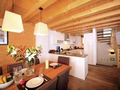 Rent in ski resort Chalet Falcons Nest - Thyon - Open-plan kitchen