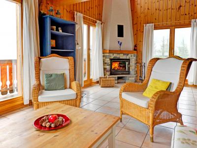 Rent in ski resort Chalet Krokus - Thyon - Living room