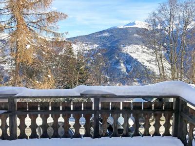 Soggiorno sugli sci Chalet Marguerite - Thyon - Balcone