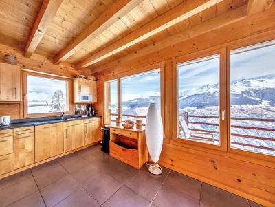 Rent in ski resort Chalet Sur Piste - Thyon - Kitchen