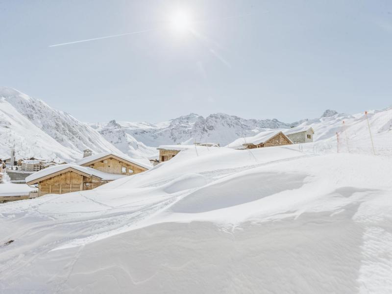 Аренда на лыжном курорте Апартаменты 2 комнат 6 чел. (1) - Altitude 2100 - Tignes - зимой под открытым небом