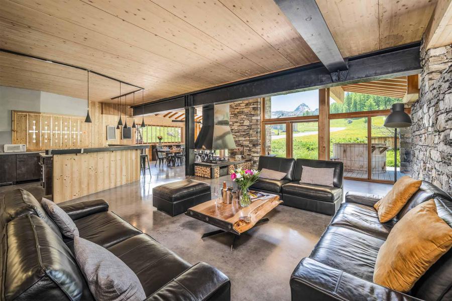 Rent in ski resort Chalet Alpinium 1 - Tignes - Living room