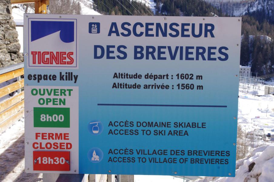 Location au ski Chalet Aspen - Tignes - Plan