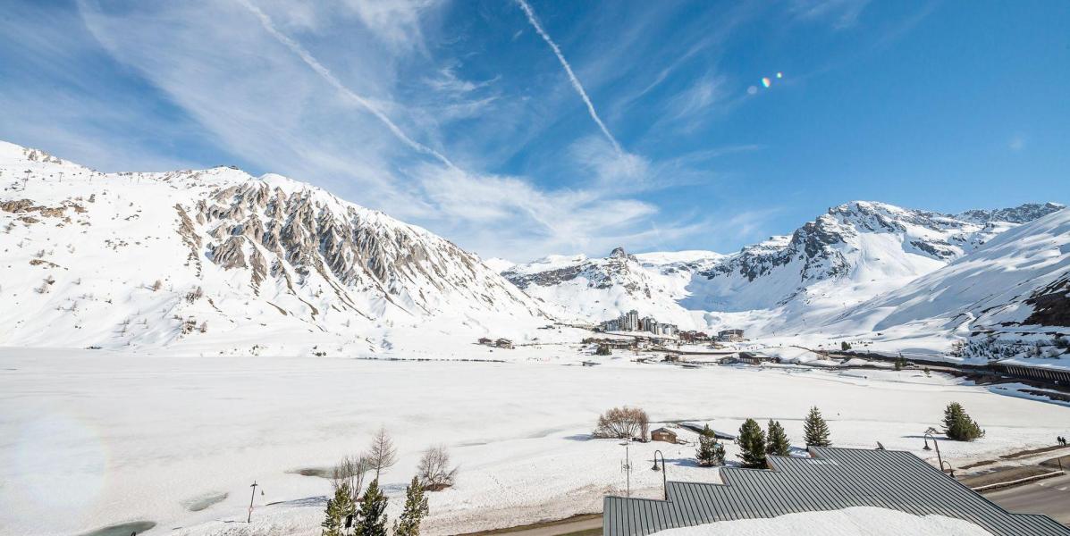 Аренда на лыжном курорте Chalet Blanc Des Cimes - Tignes - зимой под открытым небом
