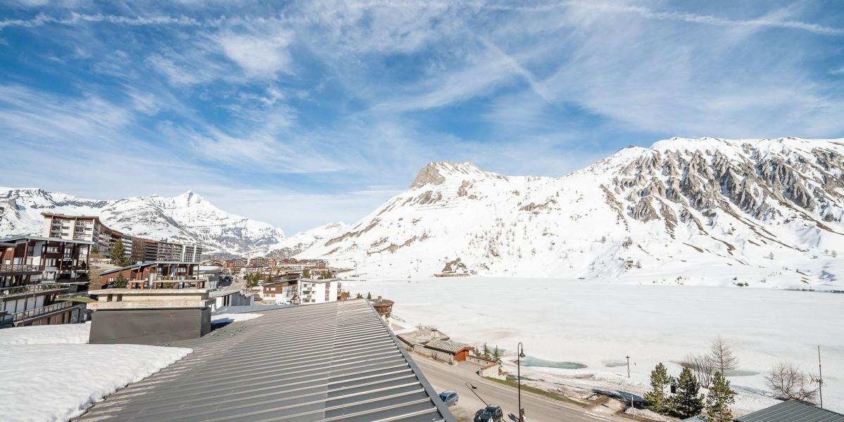 Каникулы в горах Chalet Blanc Des Cimes - Tignes - зимой под открытым небом