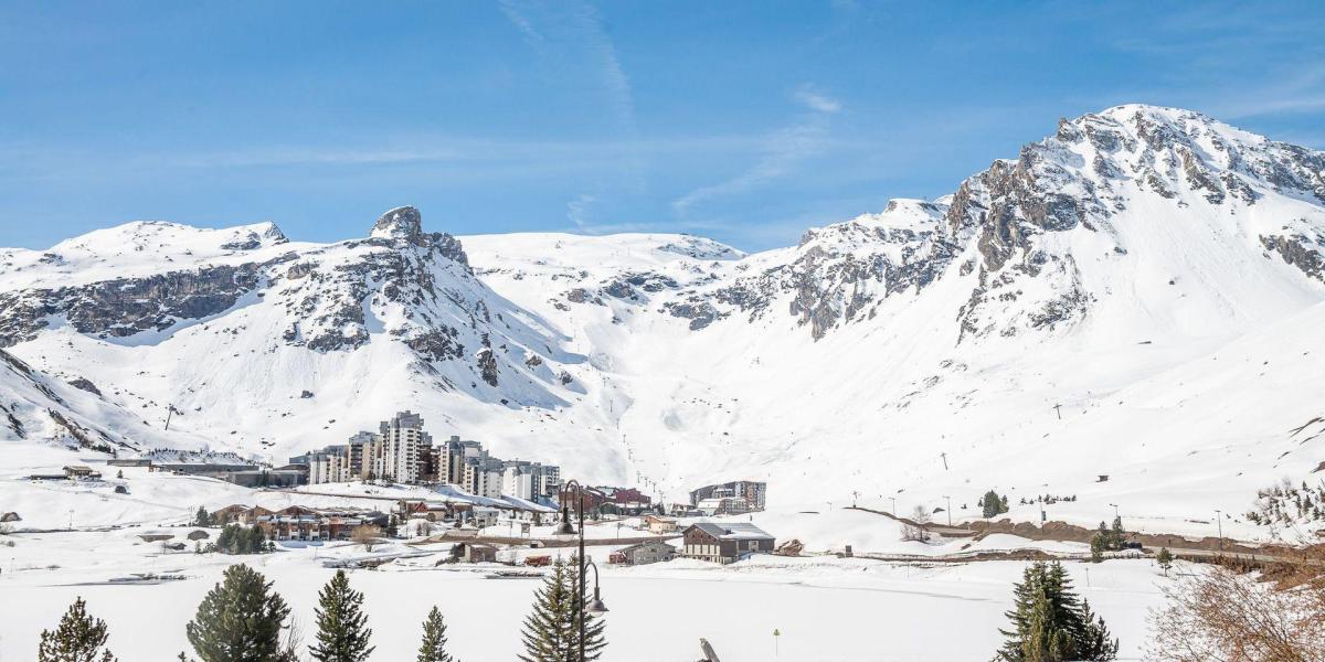 Каникулы в горах Chalet Blanc Des Cimes - Tignes - зимой под открытым небом