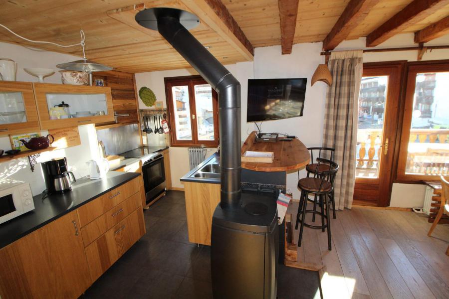 Wynajem na narty Apartament 4 pokojowy 8 osób (1P) - Chalet Bobech - Tignes - Aneks kuchenny