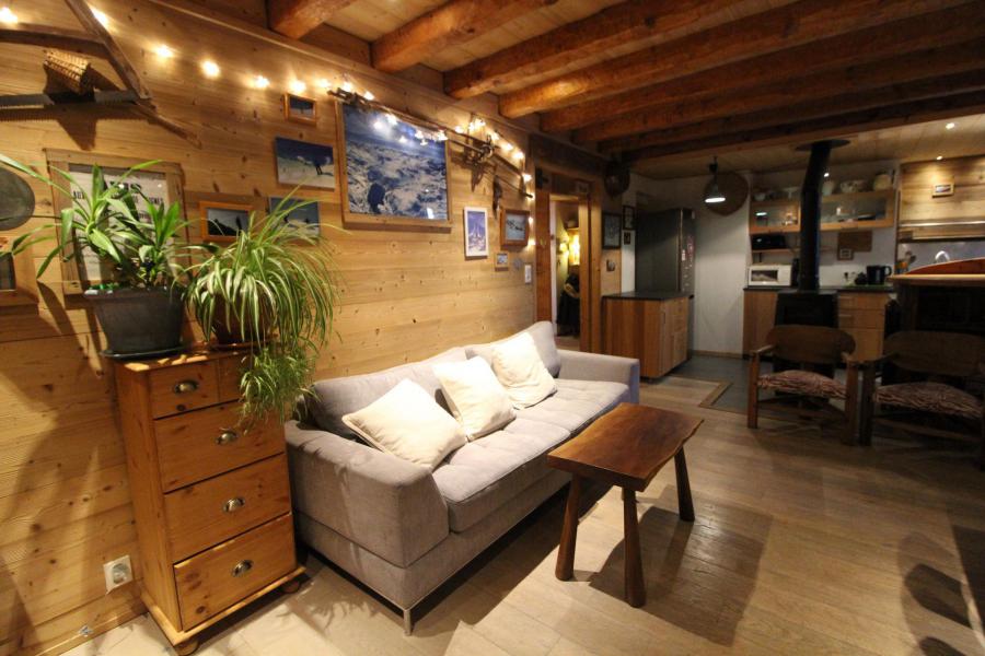 Ski verhuur Appartement 4 kamers 8 personen (1P) - Chalet Bobech - Tignes - Woonkamer