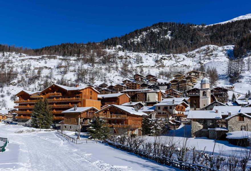 Skiverleih Chalet Casa Alba - Tignes - Draußen im Winter