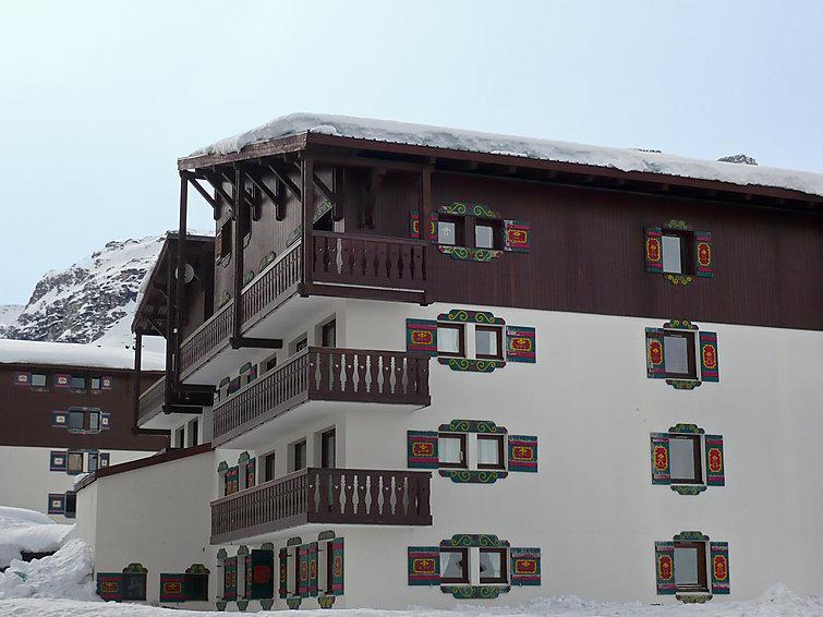 Vacances en montagne Appartement 1 pièces 4 personnes (7) - Chalet Club - Tignes - Extérieur hiver