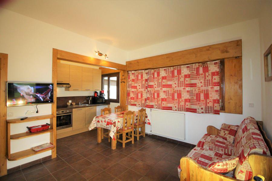 Skiverleih 2-Zimmer-Berghütte für 6 Personen (CL) - Chalet de la Tour - Tignes - Wohnzimmer