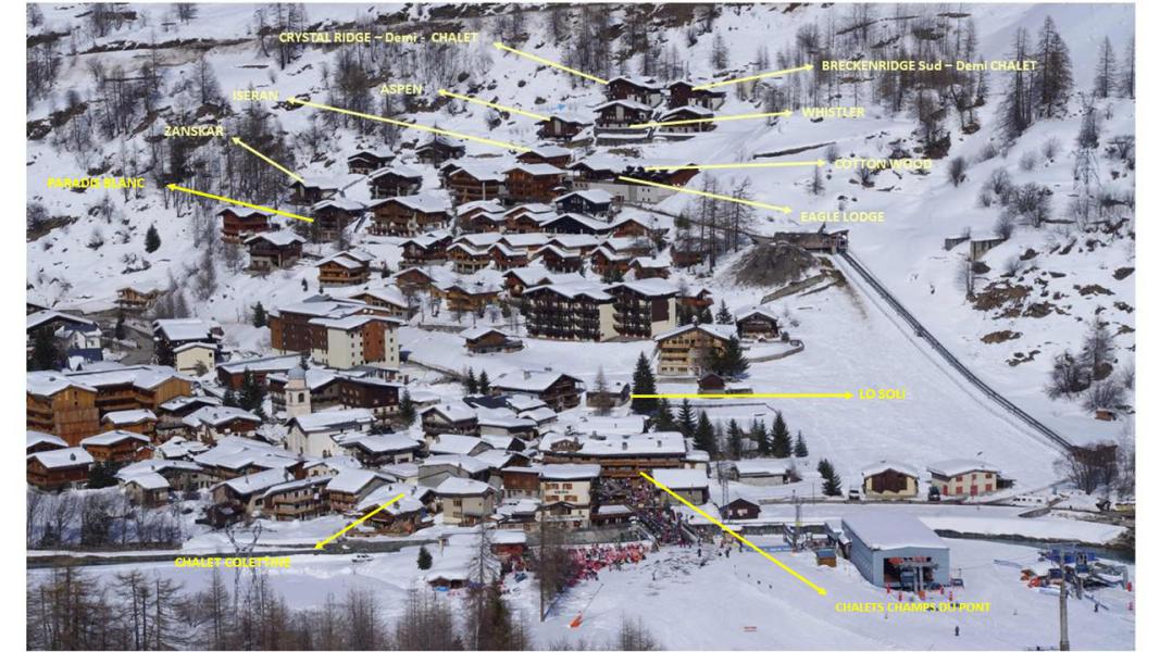 Ski verhuur Chalet Eagle Lodge - Tignes