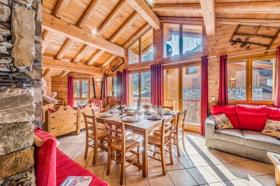 Rent in ski resort 6 room apartment 10 people (2CH) - Chalet Gypaete - Tignes - Living room