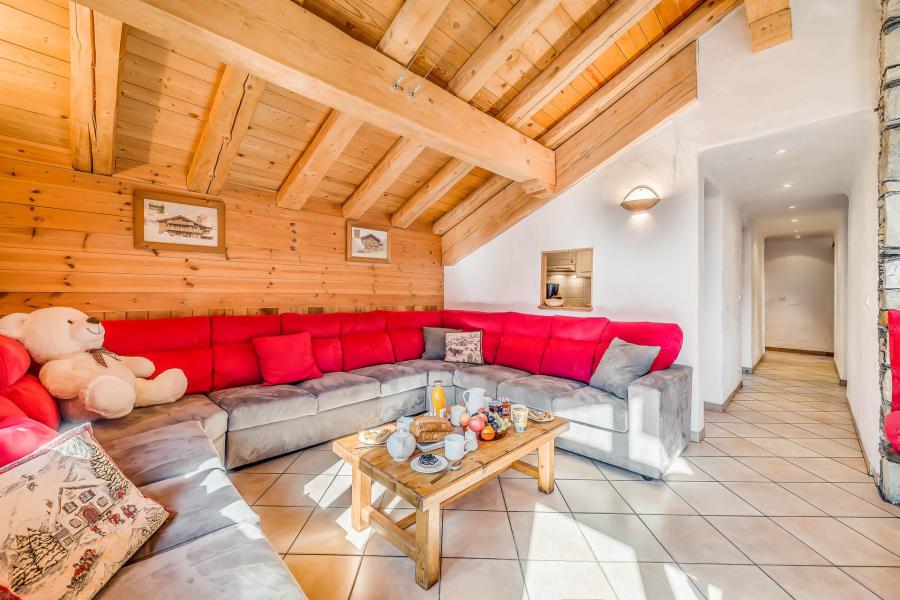 Skiverleih 6-Zimmer-Appartment für 10 Personen (2CH) - Chalet Gypaete - Tignes - Wohnzimmer