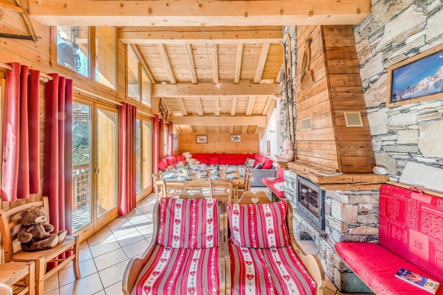 Ski verhuur Appartement 6 kamers 10 personen (2CH) - Chalet Gypaete - Tignes - Woonkamer