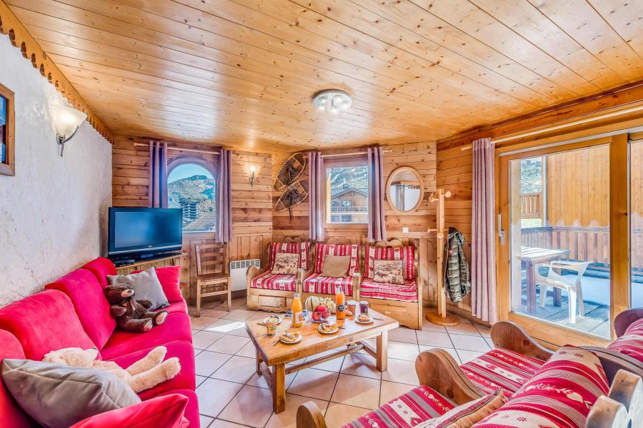 Ski verhuur Appartement duplex 7 kamers 14 personen (1CH) - Chalet Gypaete - Tignes - Woonkamer