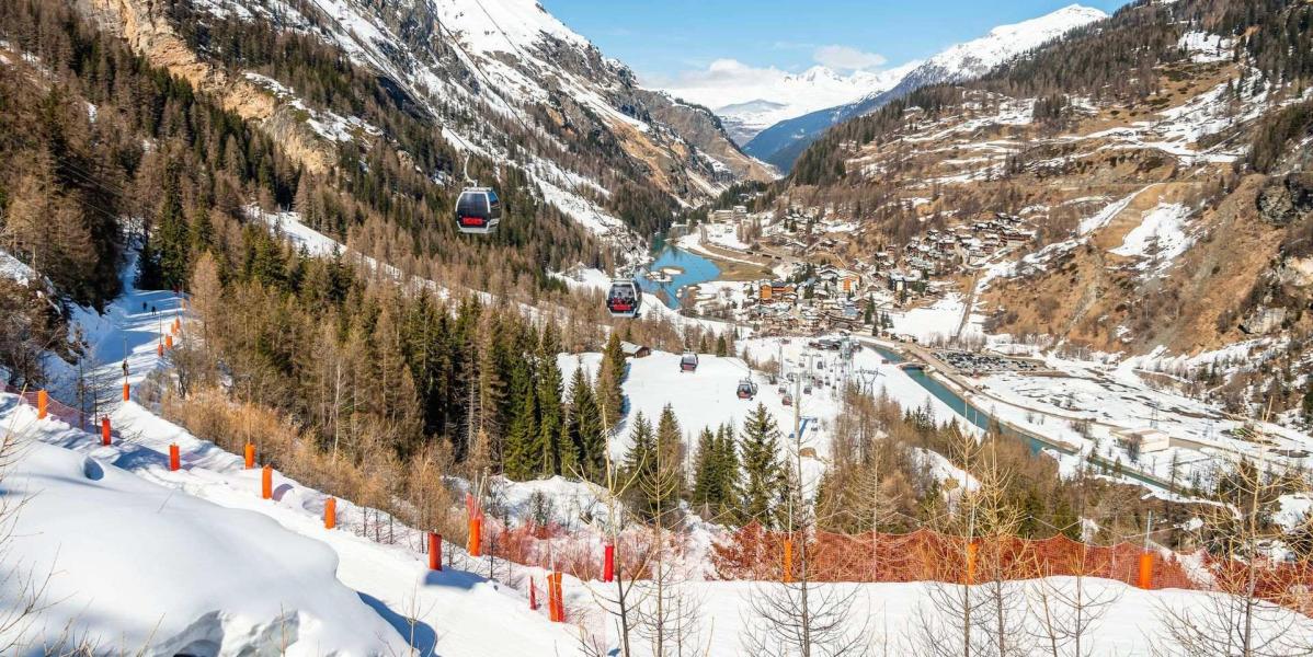 Wynajem na narty Chalet Les Sources De La Davie - Tignes - Zima na zewnątrz