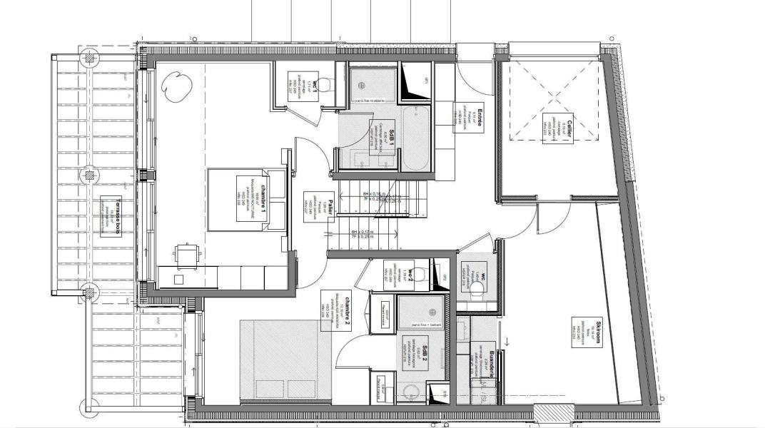 Skiverleih Chalet Les Sources De La Davie - Tignes - Plan