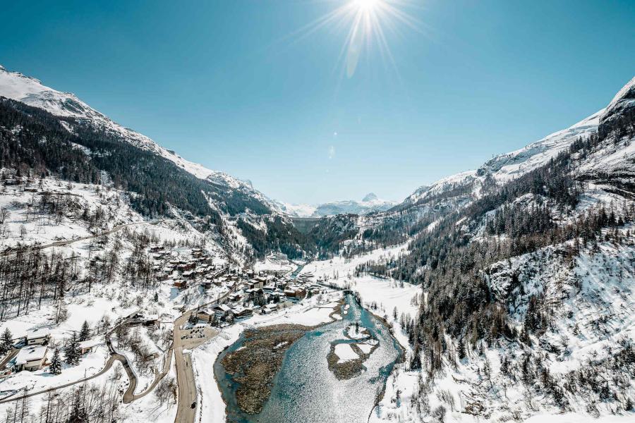 Urlaub in den Bergen Chalet Lo Soli - Tignes - Draußen im Winter