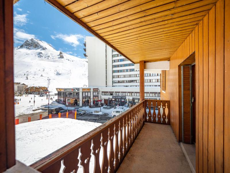 Skiverleih 3-Zimmer-Holzhütte für 6 Personen (02) - Chalet Millonex - Tignes - Balkon