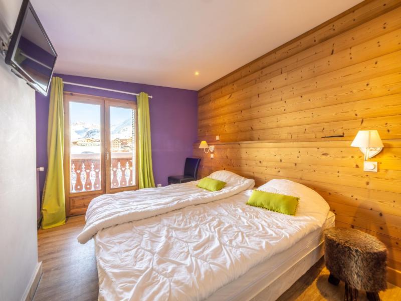 Skiverleih 3-Zimmer-Holzhütte für 6 Personen (02) - Chalet Millonex - Tignes - Schlafzimmer