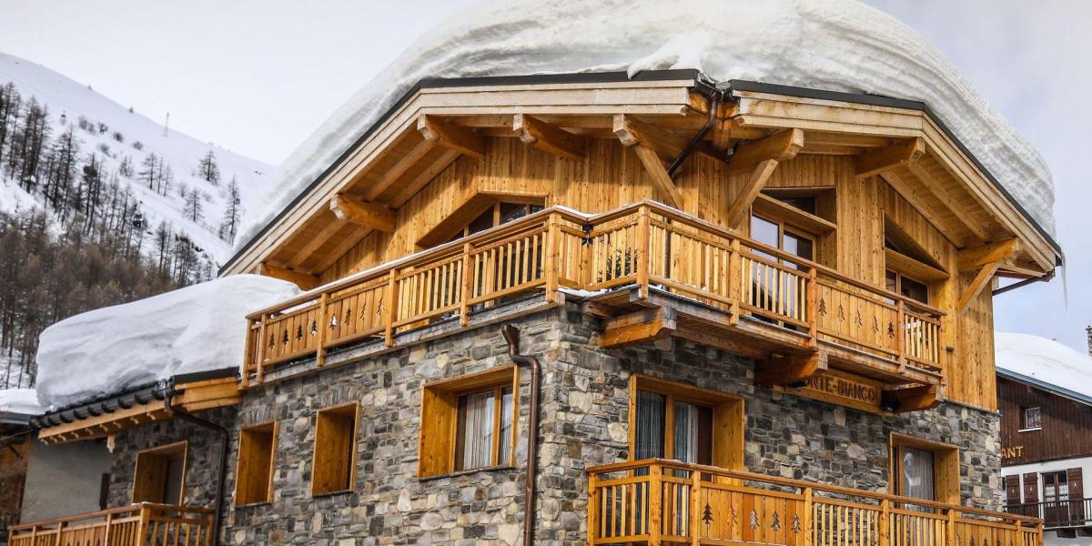 Location au ski Chalet Monte Bianco - Tignes - Extérieur hiver