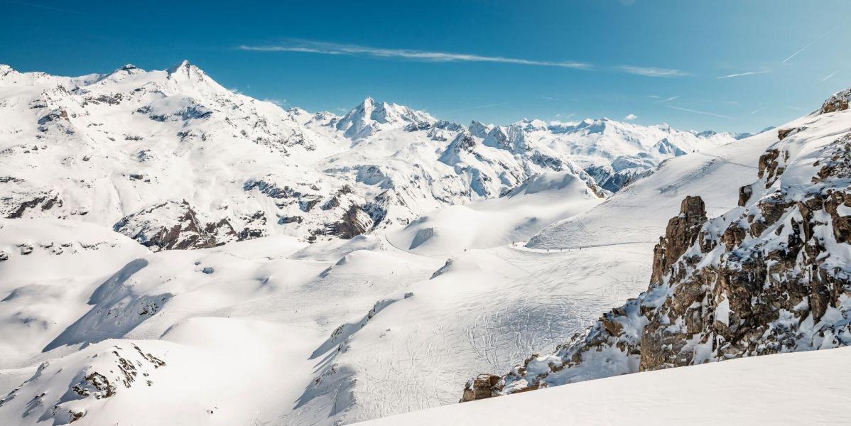 Location au ski Chalet Monte Bianco - Tignes - Extérieur hiver