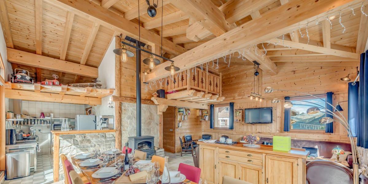 Rent in ski resort 7 room triplex chalet 12 people - Chalet Monte Bianco - Tignes