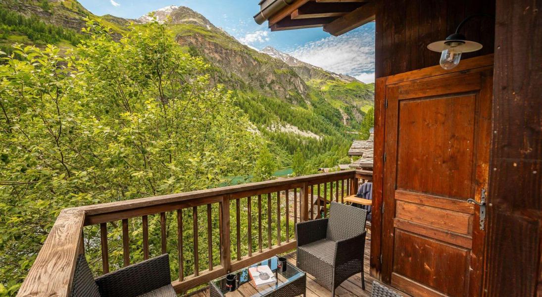 Rent in ski resort Chalet Napoléon - Tignes - Balcony