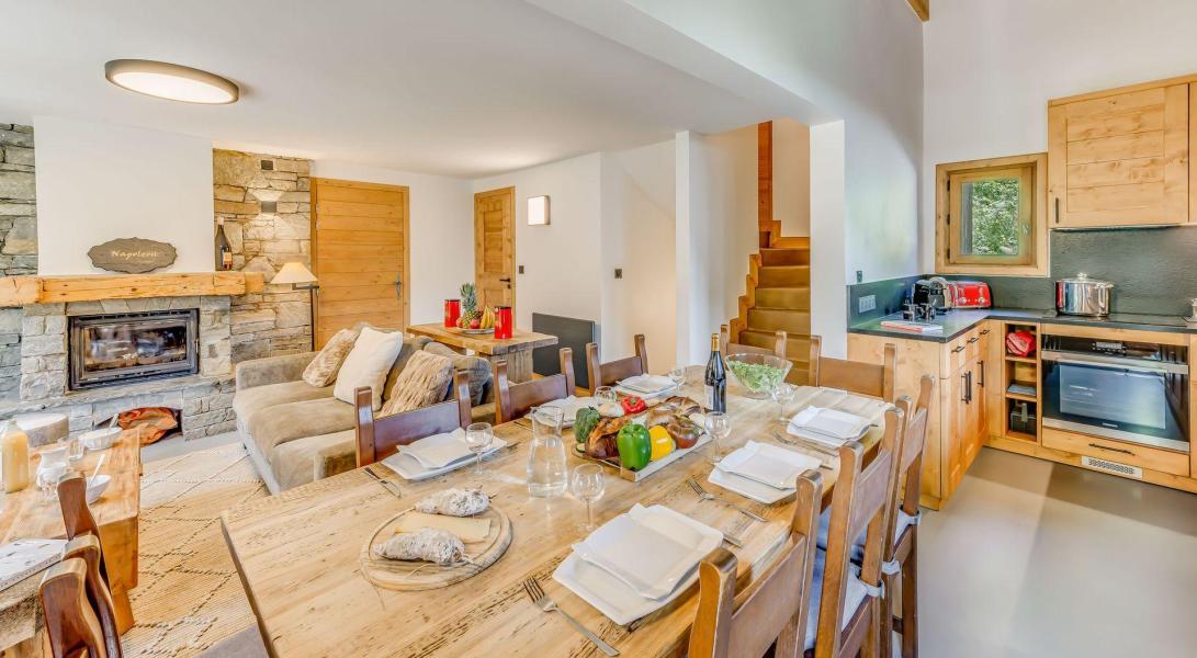 Location au ski Chalet triplex 6 pièces 10 personnes (CH) - Chalet Napoléon - Tignes - Séjour