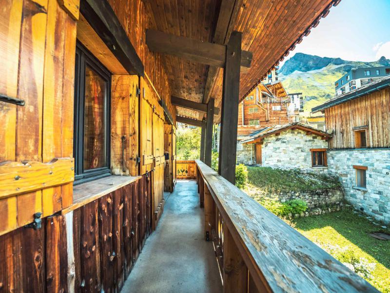 Аренда на лыжном курорте Апартаменты 4 комнат с мезонином 8 чел. (06) - Chalet Névé - Tignes - Балкон