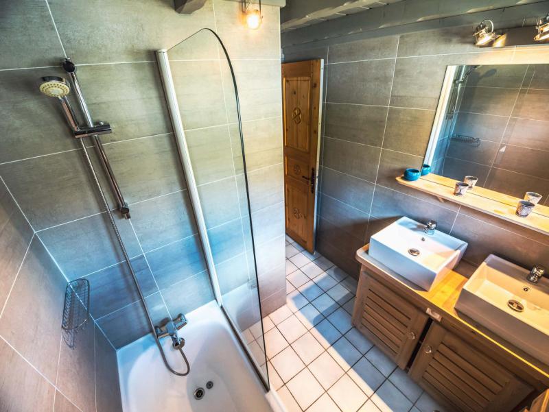 Wynajem na narty Apartament 4 pokojowy z antresolą 8 osób (06) - Chalet Névé - Tignes - Łazienka