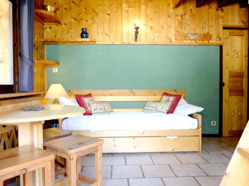 Rent in ski resort Studio mezzanine 4 people (04) - Chalet Névé - Tignes - Living room
