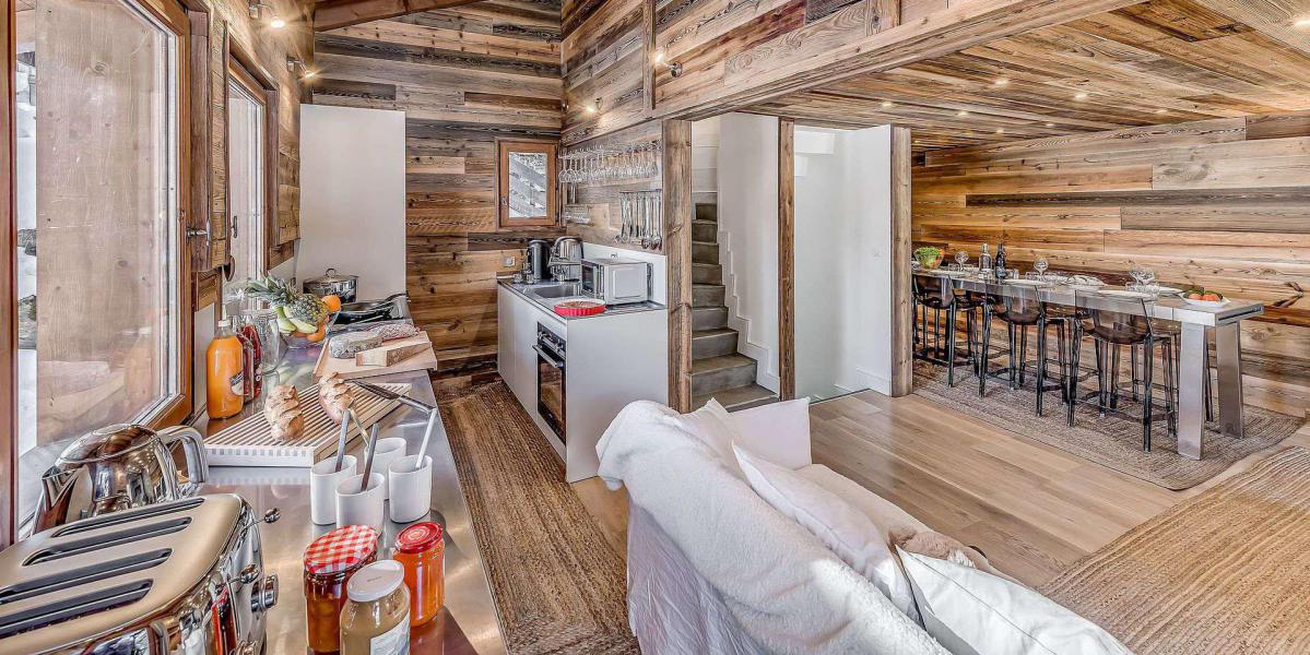 Rent in ski resort Semi-detached 7 room chalet 12 people (CH) - Chalet Paradis Blanc - Tignes - Kitchen