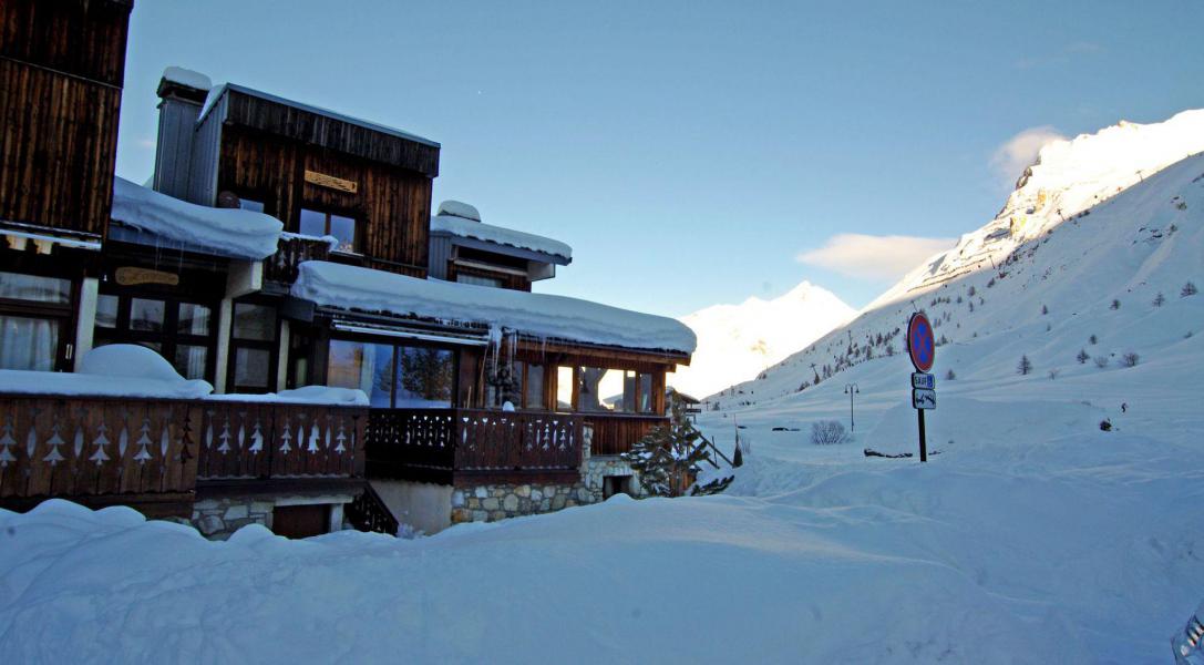 Vacances en montagne Chalet Pré-Saint-Jacques - Tignes - Extérieur hiver