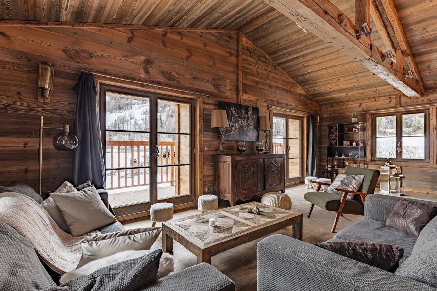 Rent in ski resort Chalet Sachette - Tignes - Living room