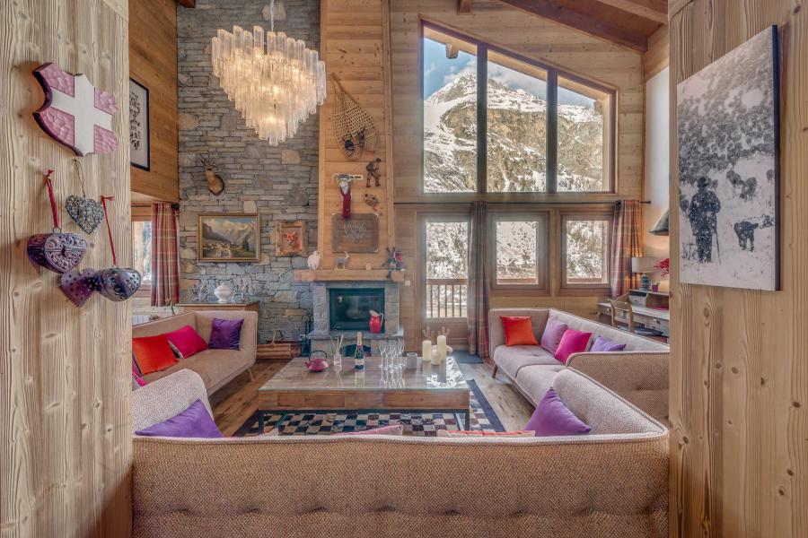 Аренда на лыжном курорте Шале 7 комнат 12 чел. (CH) - Chalet Zanskar - Tignes - Салон