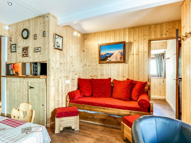 Rent in ski resort 3 room apartment 6 people (1) - Grand Roc - Tignes - Living room