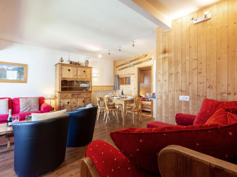 Rent in ski resort 3 room apartment 6 people (1) - Grand Roc - Tignes - Living room