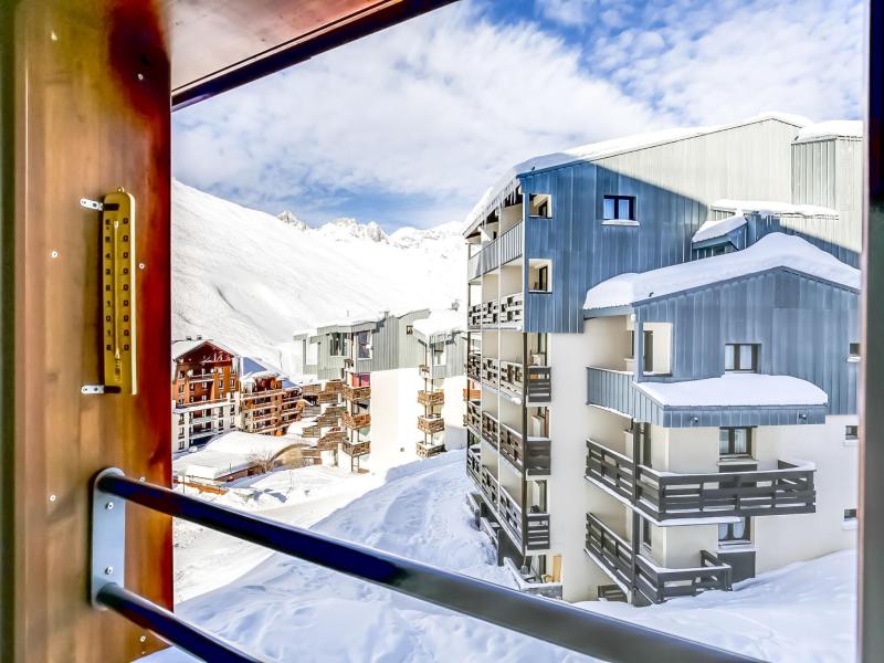 Skiverleih 3-Zimmer-Appartment für 6 Personen (1) - Grand Roc - Tignes - Balkon