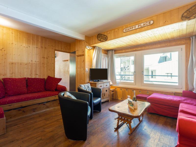 Skiverleih 3-Zimmer-Appartment für 6 Personen (1) - Grand Roc - Tignes - Wohnzimmer