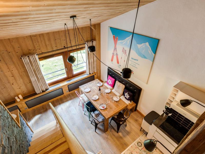 Skiverleih 3-Zimmer-Appartment für 8 Personen (2) - Grand Roc - Tignes - Wohnzimmer