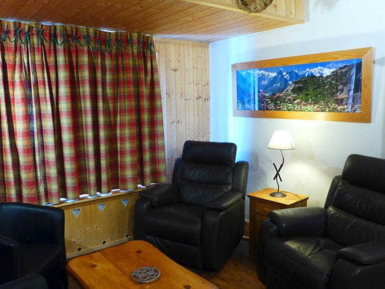 Wynajem na narty Apartament 3 pokojowy 6 osób (1) - Grand Roc - Tignes - Pokój gościnny