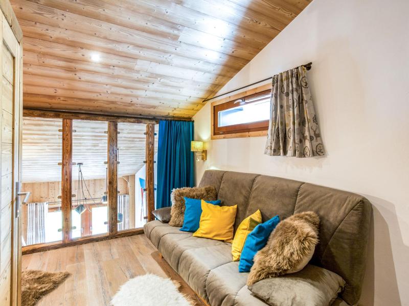 Ski verhuur Appartement 3 kamers 8 personen (2) - Grand Roc - Tignes - Woonkamer