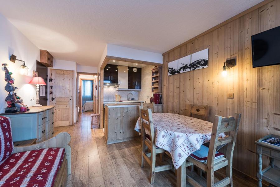 Rent in ski resort 2 room apartment sleeping corner 6 people (24) - Grandes Platières 2 - Tignes - Living room