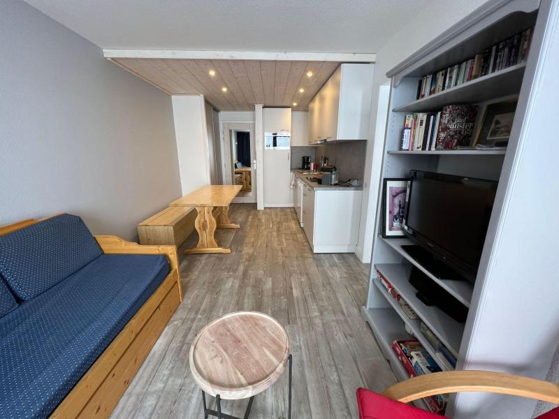 Skiverleih 3-Zimmer-Holzhütte für 4 Personen (311) - Hameau de Borsat 1 - Tignes - Wohnzimmer