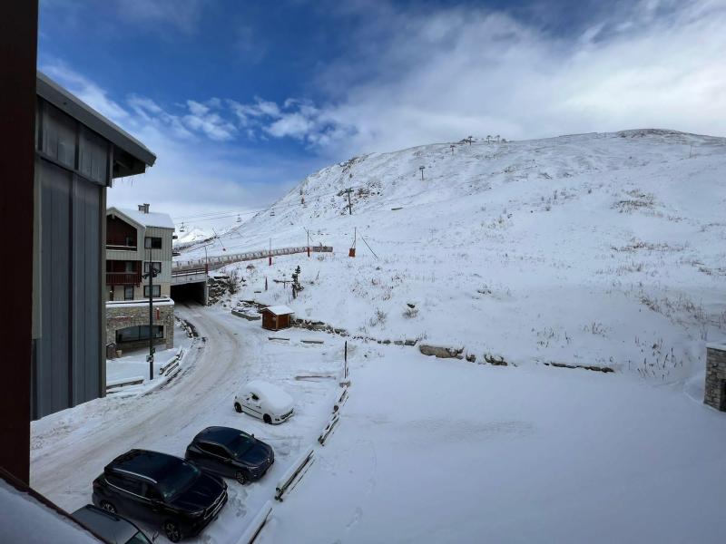 Skiverleih 3-Zimmer-Holzhütte für 4 Personen (311) - Hameau de Borsat 1 - Tignes - Draußen im Winter