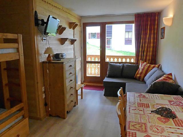 Аренда на лыжном курорте Апартаменты 2 комнат 4 чел. (1) - Hameau du Borsat - Tignes - Салон