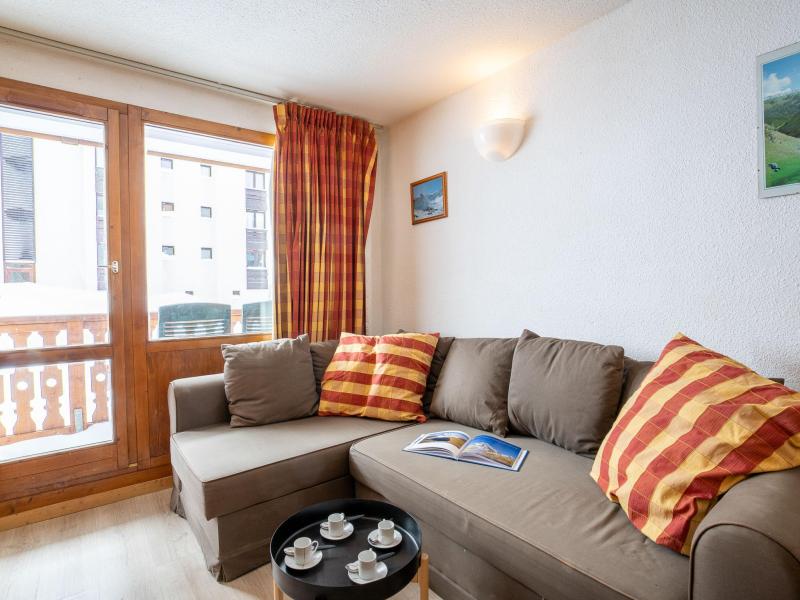 Ski verhuur Appartement 2 kamers bergnis 4 personen (1) - Hameau du Borsat - Tignes - Woonkamer